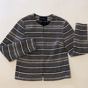 Banana Republic Black and White Jacket